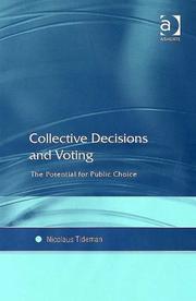 Collective Decisions and Voting — Tideman
