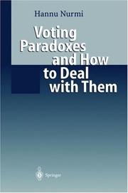 Voting Paradoxes — Nurmi